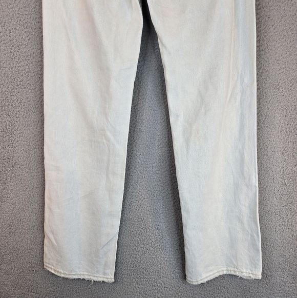 Pistola Cassie Super High Rise Straight Leg Jeans Sz 26x29.5 Super Distressed - Picture 11 of 16
